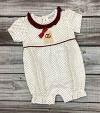 Ishtex Baby Bulldog Polka Dotted Bubble