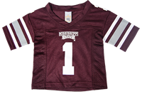 Baby Mississippi State #1 Football Jersey