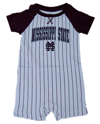 Colosseum Baseball Pinstripe Bulldogs Baby Jersey