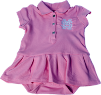 Garb Infant M over S Polo Dress Onesie