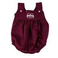 Third Street Banner M Bubble with Straps Baby Romper