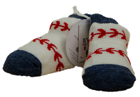 Mud Pie Brand Baseball Baby Socks