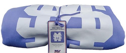 mv sport sweatshirt blanket