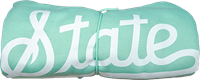 State Script with Tail Sweatshirt Blanket