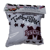 Collegiate Maroon Stars Tooth Fairy Pillow