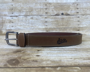 Zep-Pro Script State Embossed Leather Belt