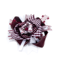 Large Fantasy with Center Maroon Rose Bow