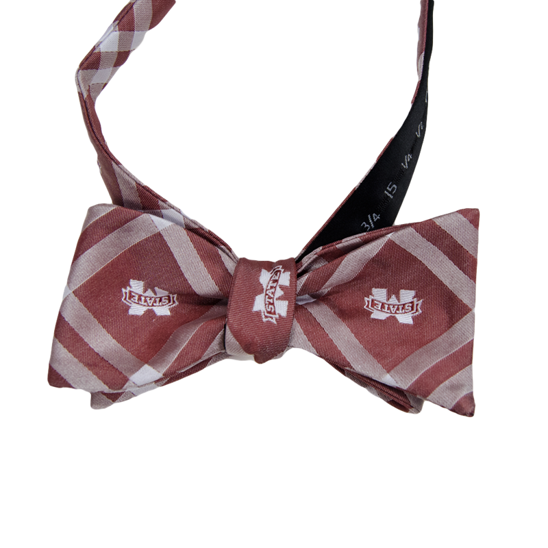 Eagles Wings University of Louisville Woven Polyester Checkered Bow Tie