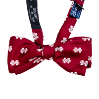 Rivety of Boston  Banner M All Over Silk Bow tie