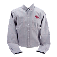 Cutter and Buck Live Dog Tight Plaid Long Sleeve Button Down