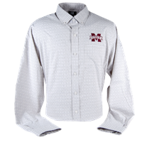 Cutter & Buck Banner M Tattersall Button Down Dress Shirt