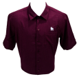 Cutter And Buck Solana Checker Live Dog Short Sleeve Button- Down