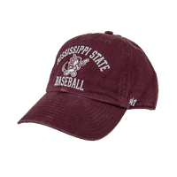 47 Brand Mississippi State Baseball Swinging Bully Adjustable Cap