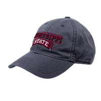 Legacy Maroon MS Wordmark Adjustable Cap