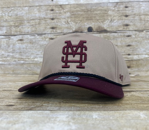 47 Brand M-over-S Two-tone Rope Bill Baseball Cap