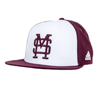 mississippi state adidas fitted baseball hat