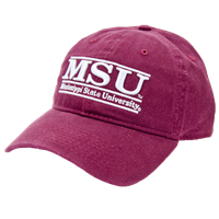 Bar Msu Snap Adjustable Cap