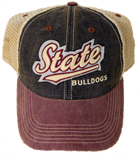 Legacy State Script Cloth Outline Bulldogs Adjustable Cap