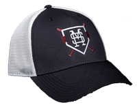 Legacy M Over S Homeplate Cross Bat Trucker Hat