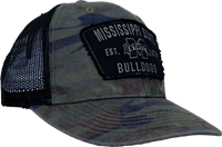 47 Brand Camo Miss State Bulldogs 1878 Banner M Trucker Baseball Cap