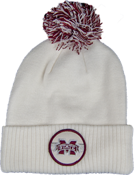 2021 Adidas Banner M Circle Design Pom Pom Beanie