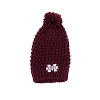 Logofit Crochet Banner M Chunky with Pom Pom Beanie