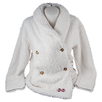 Boxercraft Audrey Sherpa Breasted Buttons Coat