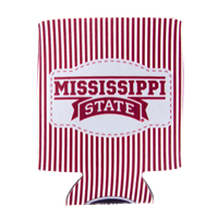 Seersucker Mississippi State Coozie