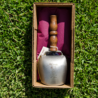 Junction Jangler Red Oak Handle Bell Shaped Cowbell