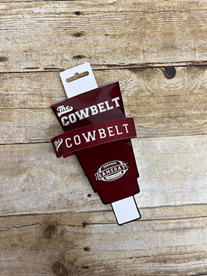 The Cowbelt Cowbell Holder