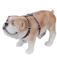 Mini 6 x 4 Bulldog Figurine