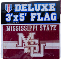 3' x 5' MSU Stacked Stripes Vintage Deluxe Flag