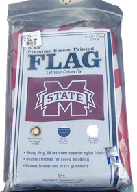 3' X 5' Double Sided Banner M Flag