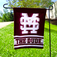 M Over S The Dude Garden Flag
