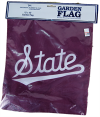 DuraWave 12"X15" State Script Garden Flag