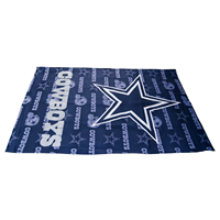 Nfl Dallas Cowboys Glitter Letters Flag