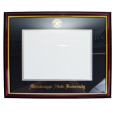 University Frames Petite Mahogany Gold Embossed Seal Gold Trim Diploma Frame