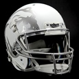 Schutt Full Size Replica Helmet White with Bulldog Face