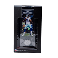 Hm Dak Prescott Coin And Picture With Stand