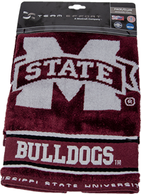 Banner M with Bulldogs Golf Towel