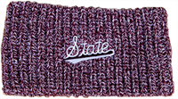 LogoFit Sloane Ribbed State Script Knit Earband