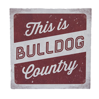 Legacy Canvas Bulldog Country Sign