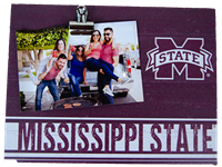 Banner M Miss State Picture Holder with Clip