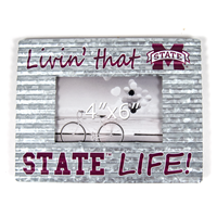 4x6 Metal Living the State Life Picture Frame