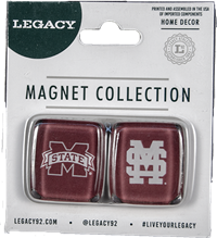 Legacy 2 Pack Banner M & M over S Home Magnet