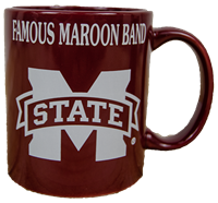 16 oz Banner M Famous Maroon Band Mug
