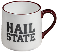 Hail State & Bulldog Face Ceramic 16oz Mug