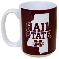 Ceramic Hail State Banner M Mug