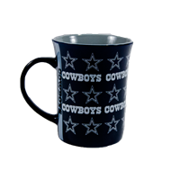 Nfl Dallas Cowboys Stars And Cowboys In Lines Mug