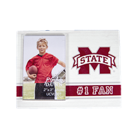 Banner M #1 Fan 2" x 3" Photo Frame Block